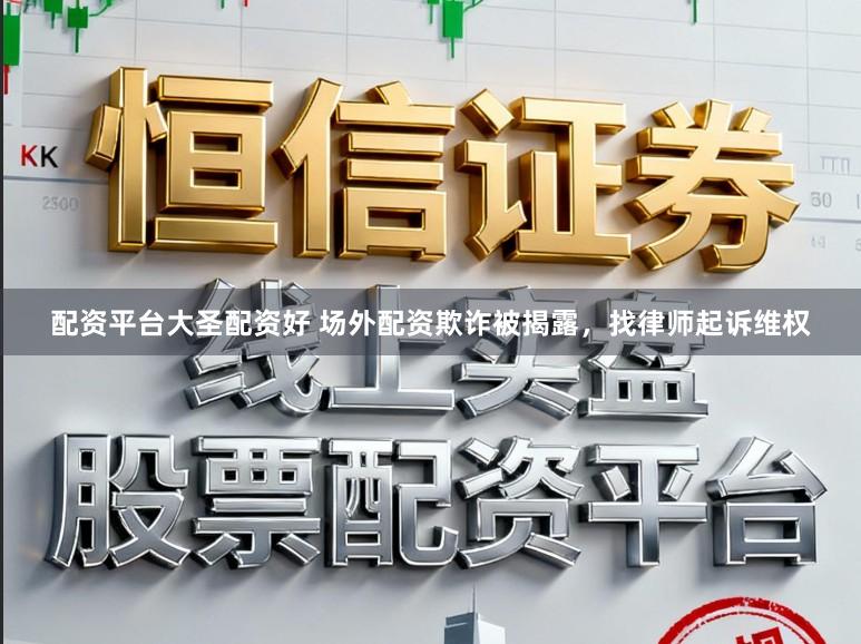 配资平台大圣配资好 场外配资欺诈被揭露，找律师起诉维权