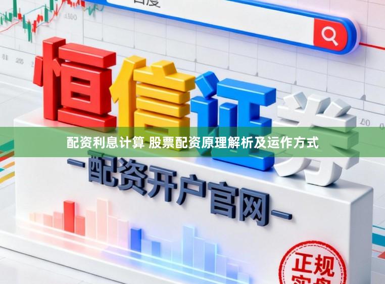配资利息计算 股票配资原理解析及运作方式