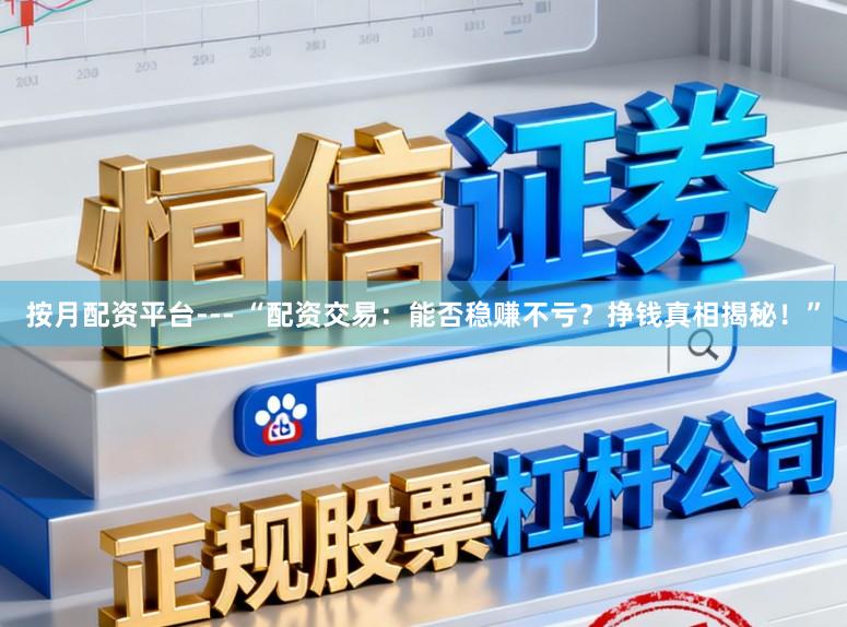 按月配资平台--- “配资交易：能否稳赚不亏？挣钱真相揭秘！”
